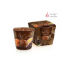 BARTEK Chocolate Paradise, sviečka v skle, 115g, doba horenia 30 hodín, 2 varianty Dark Chocolate Truffles