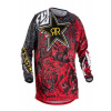 Rockstar dres na motokros a MTB dětský červený