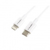 Kábel GoGEN USB-C / Lightning, 1m (USBC8P100MM02) biely
