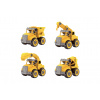 Wiky vehicles Auto šroubovací stavební 4 ks 13 cm