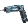 Makita DF012DSE aku vŕtací skrutkovač, 7.2 V, 1.5 Ah Li-Ion akumulátor vr. 2x aku, vr. nabíjačky, + púzdro, DF012DSE; DF012DSE