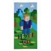 Detexpol Osuška Kocky Level Up 70x140 cm