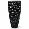 Bohemia Jihlava LISBOA váza čierny satén 350 mm