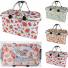 Matgroup Košík nákupní skládací TERMO 48x28x24cm Al+polyester mix 3 dekory