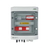 EMITER EM-918_DCAC Rozdzielnica DCAC, IP65, SPD DC Dehn 1000V typu 1+2, 2 x łańcuch PV, 2 x MPPT, SPD AC Dehn typ 1+2, 20A 3-F, RCD typ A 40A/100mA (EM-918_DCAC)