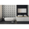 Samolepiaci PVC panel Oriental Tiles sivý 33 x 33 cm balenie 6 ks