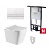 Alca Alcadrain (Alcaplast) Set 5v1 Jadromodul AM102/1120 + tlačítko M1710 + izolácia M91 + WC ORLO RIMLESS