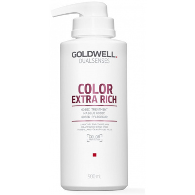 Goldwell Dualsenses Color Extra Rich 60sec Treatment - Maska pro silné barvené vlasy 500 ml