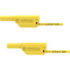 Schützinger VSFK 8500 / 2.5 / 100 / GE bezpečnostné meracie káble [4 mm zástrčka - 4 mm zástrčka] 100.00 cm žltá 1 ks; VSFK 8500 / 2.5 / 100 / GE