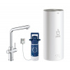 Grohe Red kuchynská batéria s bojlerom stojánková StarLight Chrome 30325001