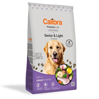 CALIBRA Dog Premium Line Senior & Light 12kg