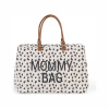 Childhome Prebaľovacia taška Mommy Bag Canvas Leopard 55x30x40 krémová