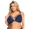 Podprsenka Gorsenia K441 Luisse - Výpredaj Farba: Modrá - tmavo, Veľkosť: 80F