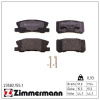 ZIMMERMANN Sada brzdových platničiek kotúčovej brzdy 23582.155.1