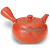 Keramická kanvica Kyusu hnedá var. V 330 ml