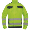 CERVA MAX NEO HV / Unisex HI-VIS pracovná bunda s reflexnými pruhmi - HV žltá 46