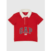 GAP Baby polo tričko s logom Červená 5YRS Červená Červená