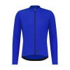 SHIMANO Cyklistický dres s dlhým rukávom letný - ELEMENT LONG - modrá L