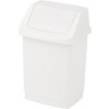Odpadkový kôš, 50 l, CURVER Click It, biela