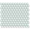 Premium mosaic Keramická mozaika white 26x30 cm mat MOS26WHM