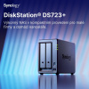 Synology DiskStation DS723+ (2x HDD + 2x NVMe; 2jadro CPU; 2(32)GB RAM; 2xGLAN; 1x USB3.2Gen1)