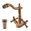 MORAVA RETRO - Bidetová batéria s výtokom, stará mosadz (bronz) MK321.5/9SM, RAV Slezák