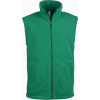 KARIBAN VINTAGE LUCA K913 / Pánska fleecová vesta - kelly green 4XL