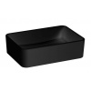 Jika Cubito Pure keramické umývadlo na dosku 50x35 cm Čierna matná H8184237161121