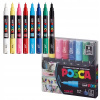 Dekoratívny viacfarebný fix Uni Posca 8 ks