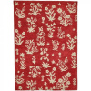 Vlněný kusový koberec Sanderson Woodland Glade damson red 146800 Brink & Campman 250 x 350