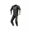 Dvojdielna kombinéza GP FORCE CHASER, TECH-AIR 5 kompatibilná, ALPINESTARS (čierna/biela) 2024 Veľkosť: 52