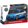 Stavebnica COBI 24606 Auto Alfa Romeo Giulia Quadrifoglio Polizia Polícia