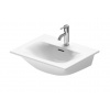 Duravit Viu Umývadlo, 53x43 cm, s prepadom, s otvorom na batériu, WonderGliss, biela 23445300001