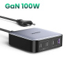 UGREEN USB-A + 3x USB-C 100W Stolová rýchlonabíjačka