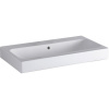 GEBERIT iCon závesné umývadlo bez otvoru, s prepadom, 750 x 485 mm, biela, s povrchom KeraTect, 124078600