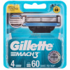 Gillette Mach3 náhradná hlavica 4 kusy, pre mužov