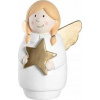 Leonardo - figurka Anděl s hvězdou 30cm CANDELA