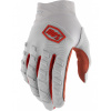Rukavice 100% Airmatic silver/orange (Dodanie do vypredania zásob)