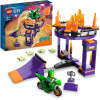 LEGO stavebnica LEGO® City 60359 Kaskadérska výzva s rampou a obručou (5702017416205)