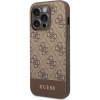 Guess 4G Stripe kryt iPhone 14 Pro Max hnedý