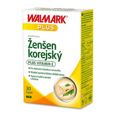 WALMARK Ženšen kórejský 30 kapsúl