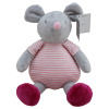 Plyšová hračka Tulilo Myška, 20 cm - sivá 20cm