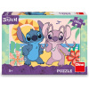 DINO Puzzle Stitch na pláži XL 100 dielikov