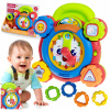 Winfun Smily Play Moje prvé hodiny 000675 21 x 20 x 6 cm (Hodiny pre hodiny učenia, interaktívny triedič, zvuky, melódie, svetlo)