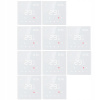 10XTermostat Tuya WiFi diaľkové ovládanie teploty LED Dotyk 3A
