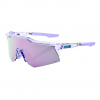 Bike okuliare 100% Speedcraft Xs polished translucent lavender | hiper lavender mirror 24/25 - Odosielame do 24 hodín