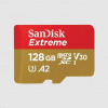 Karta SanDisk micro SDXC 128 GB Extreme (190 MB/s Class 10, UHS-I U3 V30) + adaptér SDSQXAA-128G-GN6MA