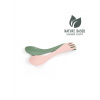Dětský příbor Light My Fire Spork Little BIO 2-pack, Barvy Zelená/Růžová