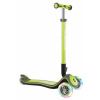 Globber Scooter Elite Lights Deluxe , zelená