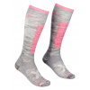 Ortovox dámske ponožky Ski Compression Long Socks W | farba: grey blend, veľkosť: 42-44